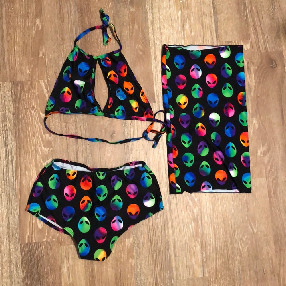 Festival - Rave 3 Piece Outfit